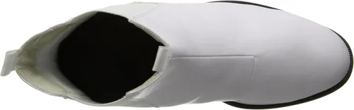 Vista 5 de Funtasma Botas de combate Trooper-12 para hombre, Blanco