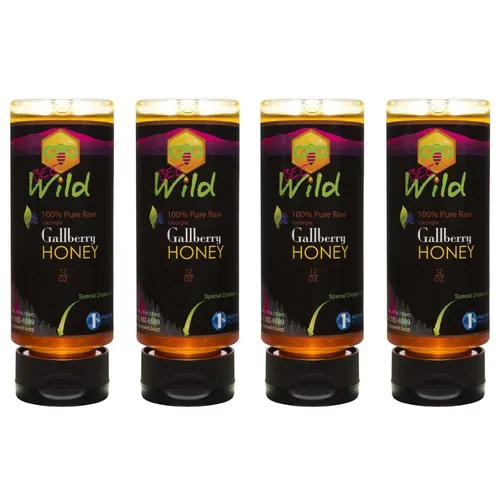 Vista 17 de Bee Wild 100% Pure Raw Honey - Gallberry 12 onzas