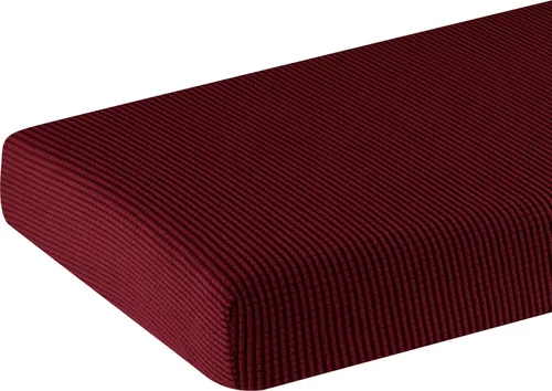 Vista 8 de subrtex Funda de Cojín Elástica Suave para Asiento de Sofá Funda Deslizable de Spandex para Silla y Sofá Adecuada para 1-2-3 Plazas Reemplazo