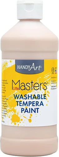 Vista 47 de Handy Art Little Masters - Pintura lavable, 16 onzas, color negro Bright & Mixable, High Opacity, Washable Colors for Classroom, Students, Kids