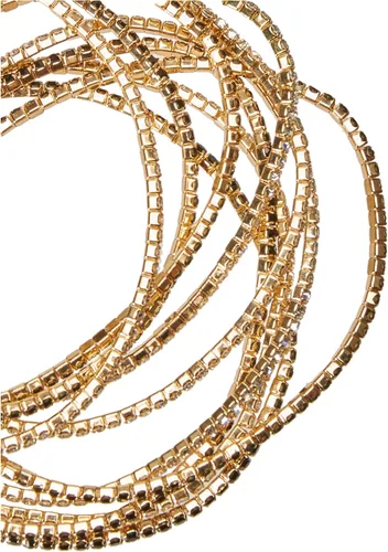 Vista 2 de GUESS "Color Me Pretty - Pulsera elástica de cuentas de 10 piezas, Resina