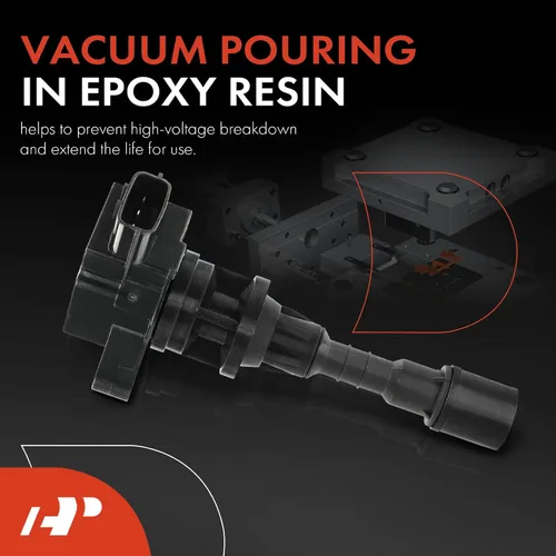 Vista 3 de A-Premium Paquete de bobinas de encendido del motor compatible con Mazda 5 2006 2007 L4 2.3L
