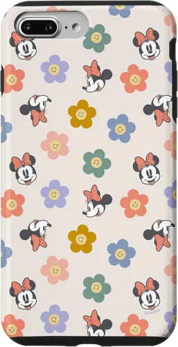 Vista 11 de Funda para iPhone 11 de Disney Minnie Mouse Springtime Flowers and Happy Smiles