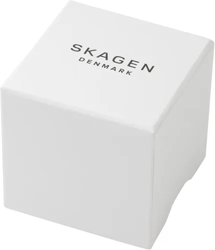 Vista 5 de Skagen Grenen Halo Solar Powered 37mm Watch with Leather or Stainless Steel Band