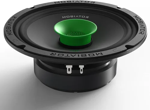 Vista 5 de MB-M65T 6.5" 2-Vía Altavoces coaxiales de audio profesional de rango medio, 360W máx, 4-Ohm, bobina de voz de 1.5", con tweeters tipo bala