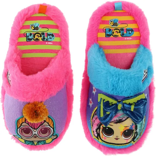 Vista 7 de LOL Surprise Pantuflas para niña diseño de abeja y atrevido color turquesa