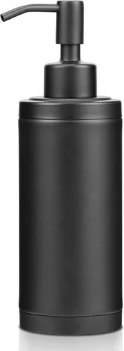 Vista 7 de Dispensador de jabón de manos para encimera para baño, cocina, 10.1 fl oz, plateado Plata
