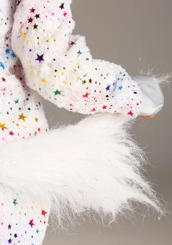Vista 4 de Disfraz de Unicornio Mágico para Niños Pequeños Multicolor