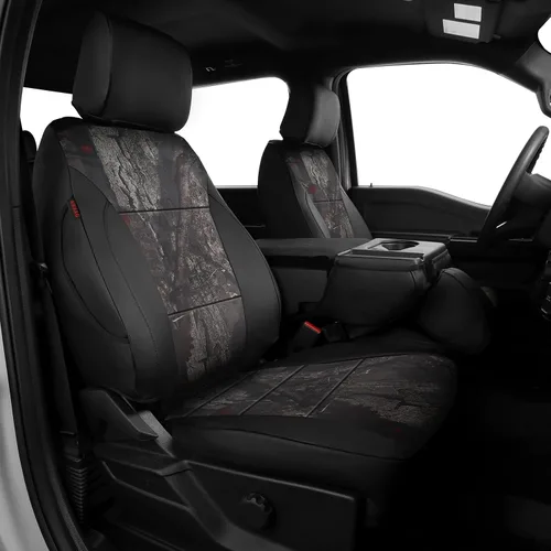 Vista 14 de EKR Fundas de asiento F150 personalizadas para Ford F-150 STX 2024-2026 y F150 XL/XLT 2021-2026 y Lariat 2021-2022 juego completo