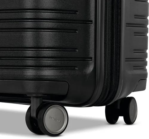 Vista 4 de Samsonite Equipaje extensible central rígido con ruedas giratorias, Triple negro, Equipaje extensible central rígido con ruedas giratorias