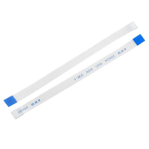 Vista 12 de uxcell Cable plano flexible FFC, 5 clavijas de 0.020 in de paso de 1.181 in, FPC FFC, cable de cinta flexible para TV LCD, audio de coche