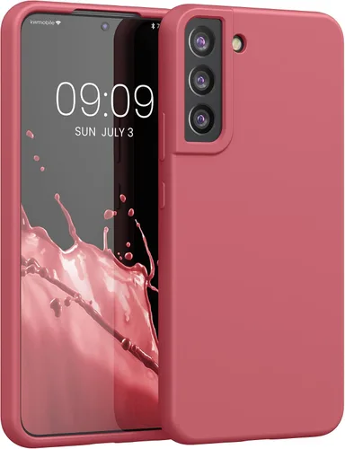 Vista 280 de kwmobile Funda compatible con Samsung Galaxy S9 - Funda de silicona TPU con acabado suave - Blue Reef