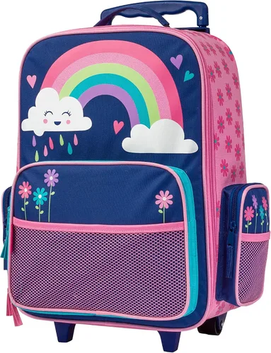 Vista 4 de Stephen Joseph Equipaje Clásico Rodante para Niños, Equipaje para Niños, Equipaje Rodante de Viaje para Niños Pequeños, Maleta para Niños