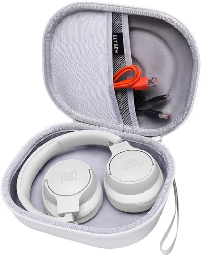 Vista 26 de Funda para auriculares JBL Tune 780NC/770NC/530BT/730BT/720BT/670NC 1. Exterior negro + gris