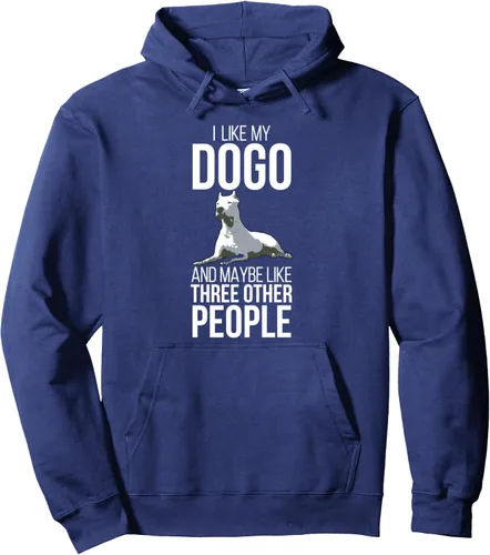 Vista 11 de Dogo Argentino Dog Pet Love Rescue Retro Hombres Mujeres Bark Pullover Hoodie