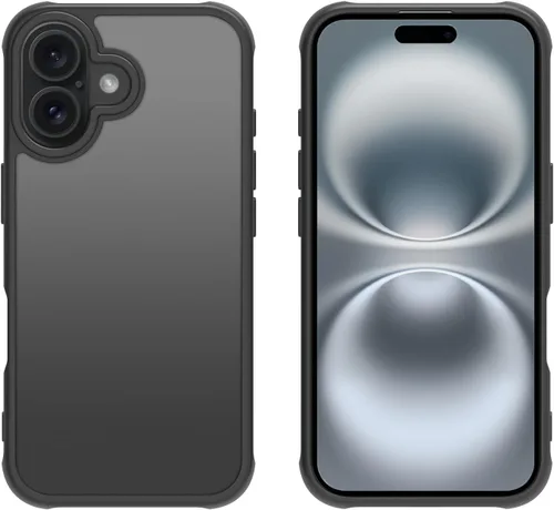 Vista 30 de Funda Translúcida Mate para iPhone 11, [Protección contra Caídas de Grado Militar de 10 Pies] Parachoques Protector Delgado Duradero Resistente a
