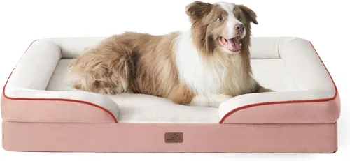 Vista 35 de Bedsure - Cama para gatos de interior, sofá cama lavable para perros muy pequeños, espuma de soporte con funda extraíble y lavable, forro Gris