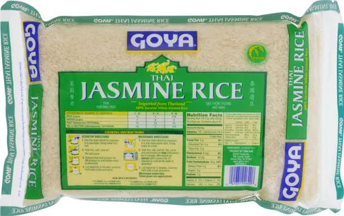Vista 3 de Goya Arroz Jazmín Tailandés 5 lbs