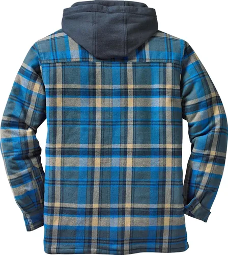Vista 2 de Legendary Whitetails, chamarra con capucha para hombre, estilo madera de arce.