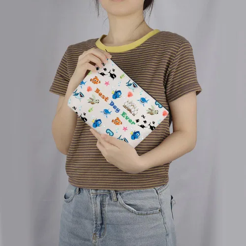 Vista 7 de Nemo Dory - Bolsa de maquillaje cosmética para los fans de Nemo Dory, Bolso Fish N, M