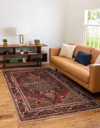 Vista 10 de Unique Loom Timeless Collection - Alfombra de área (2 pies x 3 pies 1 pulgada, ovalada, crema/marfil)
