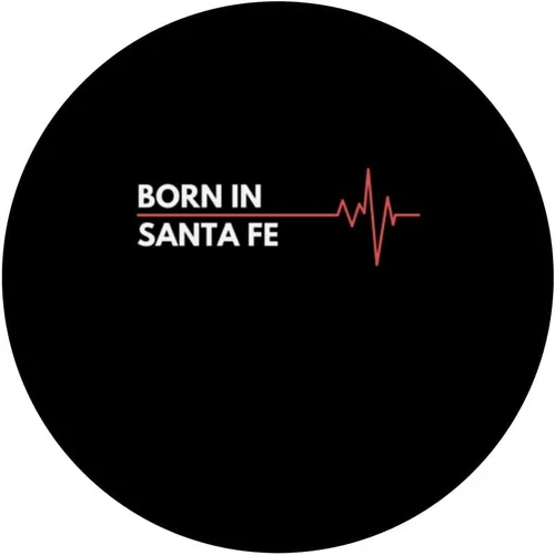 Vista 3 de Made In Santa Fe New Mexico City Of Birth Birthplace PopSockets Swappable PopGrip