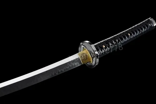 Vista 7 de The Walking Dead Samurai Michonne's Katana Zombie Killer T10 Clay Templado Sharp