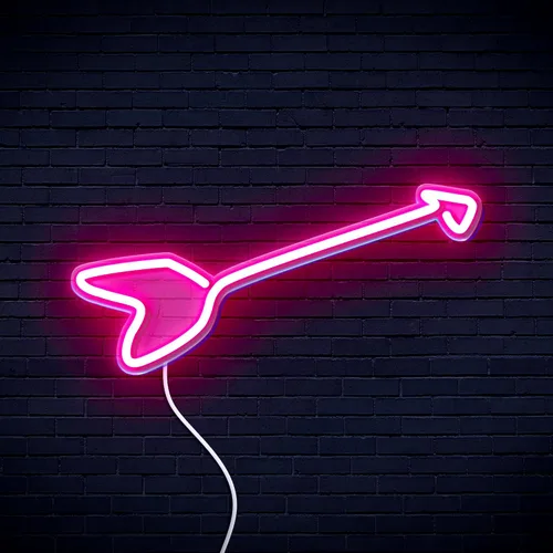 Vista 9 de AdvPro Flecha Flex Silicona LED Neon Sign - Azul - st16s42-fnu0220-b