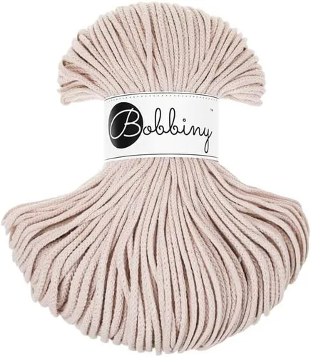 Vista 27 de Bobbiny - Cordón trenzado de macramé junior de 3 mm, 108 yardas/330 pies (rojo vino)