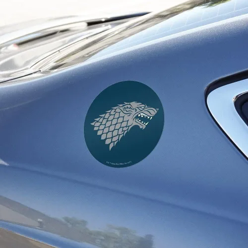 Vista 5 de Juego de Tronos Stark Sigil Automotive Car Window Locker - Adhesivo para parachoques