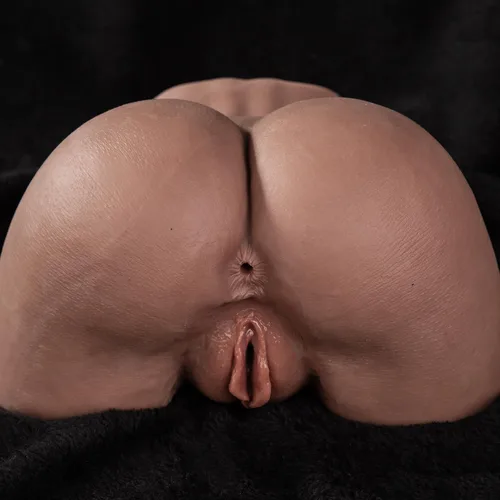 Vista 9 de Muñeca sexual de 11 libras masturbador masculino con vagina anal Stroker sexual realista de gran trasero marrón, muñecas sexuales de bolsillo, coño