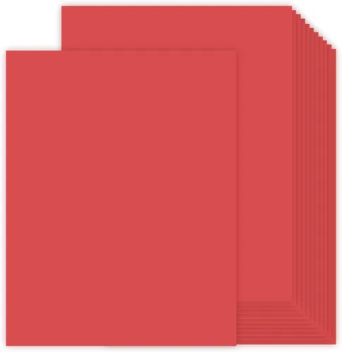 Vista 10 de 30 hojas de cartulina negra de 8.5 x 11 pulgadas, 67 lb/180 gsm, papel de cartulina de colores premium para fabricación de tarjetas para niños