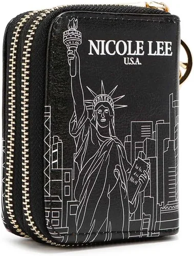 Vista 4 de Nicole Lee PRT6319 CAREER WOMAN - Tarjetero de acordeón con doble cremallera, Multi, Acordeón con doble cremallera