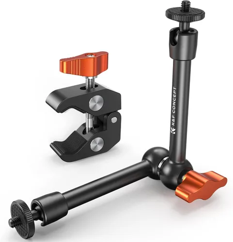 Vista 11 de K&F CONCEPT Brazo mágico de 9.8", cabezas de bola de 360° del brazo