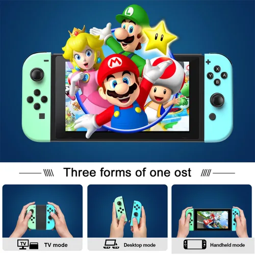 Vista 6 de Gamepad Controller for Switch,Wireless Controller Replacement for Switch Controller Support Motion ControlDual VibrationDSA