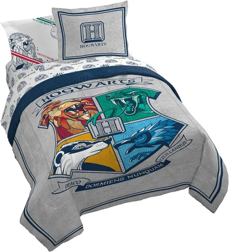 Vista 31 de Jay Franco Marvel Spiderman Webtastic - Juego de ropa de cama de 5 piezas tamaño individual, incluye edredón reversible y juego de sábanas, ropa