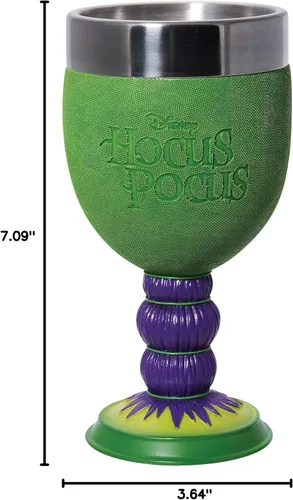 Vista 6 de Enesco Disney Showcase Hocus Pocus Winnifred Sanderson - Cáliz decorativo, 7.09 pulgadas, multicolor