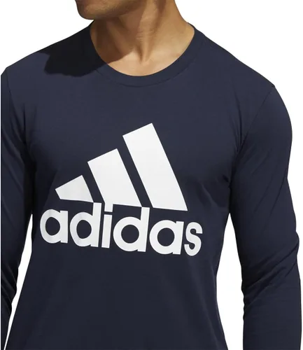 Vista 3 de adidas Men's Basic Badge of Sport Long Sleeve Tee