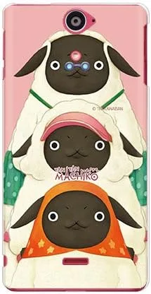 Vista 344 de Yanan Machiko Series Machiko Family Pink (Clear) / for iPhone SE/5s/docomo