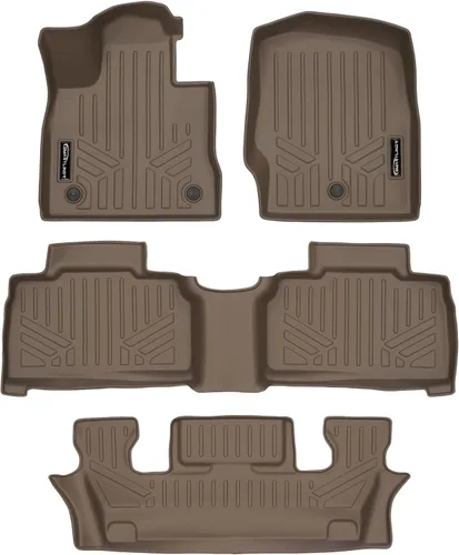 Vista 52 de SMARTLINER Alfombrilla de suelo para maletero de carga para todo tipo de clima para Ford Explorer 2002-2010
