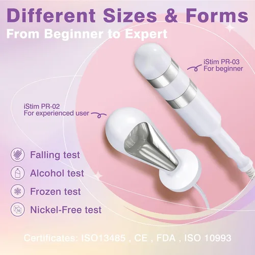 Vista 4 de iStim Dispositivo para Ejercicios del Suelo Pélvico - EM-5200 Entrenador Kegel para Alivio de la Incontinencia, Masajeador Muscular (EMS)