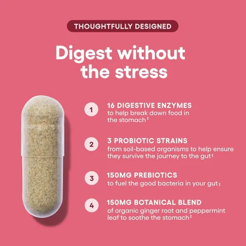 Vista 5 de Women's Health - Probiótico femenino - Salud vaginal y apoyo para el equilibrio del pH - Probiótico diario para mujeres con Lactobacillus