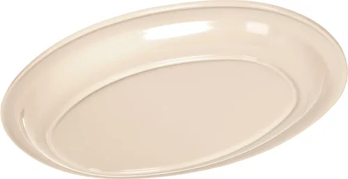Vista 3 de Carlisle - Kingline - Platos de melamina., Bronceado, 12