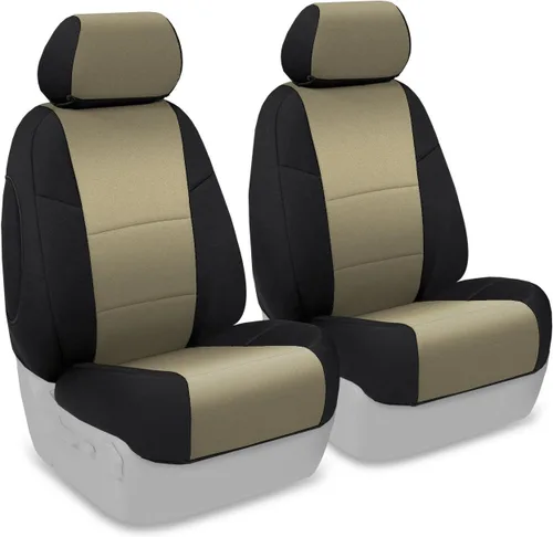 Vista 34 de Coverking Custom Fit Funda para asiento Seleccionar Chevrolet Modelos – Funda de neopreno, Negro