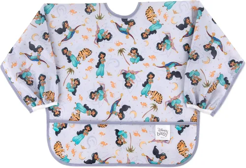 Vista 7 de Bumkins Sleeved Bib for Girl or Boy, Baby and Toddler for 6-24 Mos