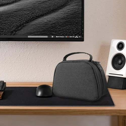 Vista 6 de Geekria Controller Protection Case Compatible with Luna Controller, Replacement Protective Travel Carrying Bag with Cable Storage