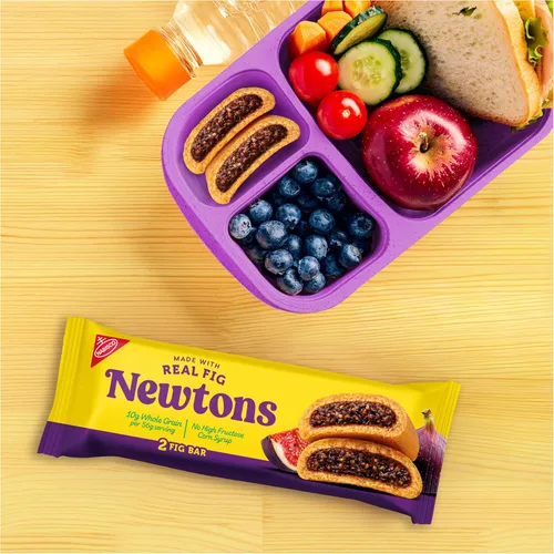 Vista 13 de Newtons Soft & Fruit - Galletas masticables de higo, (barras de higo), 120 paquetes de bocadillos (2 galletas por paquete)