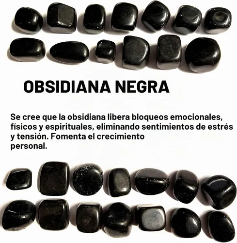 Vista 2 de Piedra pulida de obsidiana negra azabache, 3.53 onzas, atractiva, auténtica, aproximadamente 75 a 1 pulgada