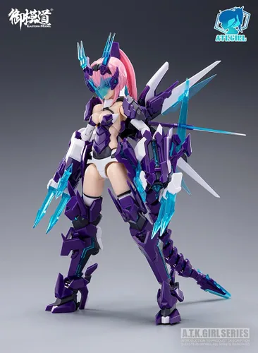 Vista 8 de Personaje original: Modelo oriental A.T.K. Girl Azure Dragon Modelo Kit
