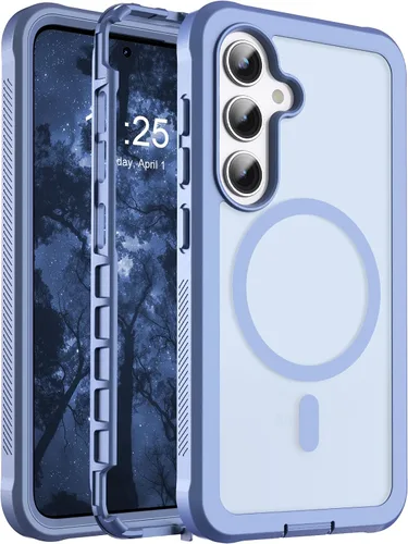 Vista 133 de jaroco - Funda magnética compatible con MagSafe para iPhone 11 de 6.1 pulgadas; protección de grado militar contra caídas, de doble capa